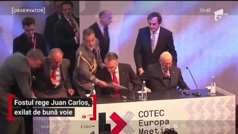 Lovitură de teatru în Spania. Fostul rege Juan Carlos, exilat de bună voie