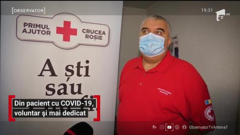 Din pacient cu Covid-19, voluntar și mai dedicat