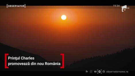 Prinţul Charles promovează din nou România