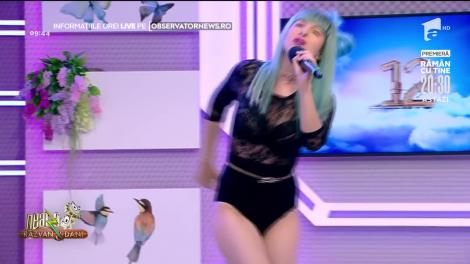 Miss Lu cântă, la Neatza cu Răzvan și Dani, piesa „Muevete”