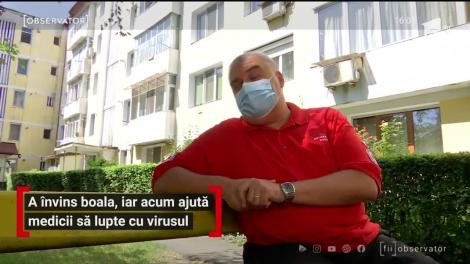 A învins boala, iar acum ajută medicii să lupte cu virusul
