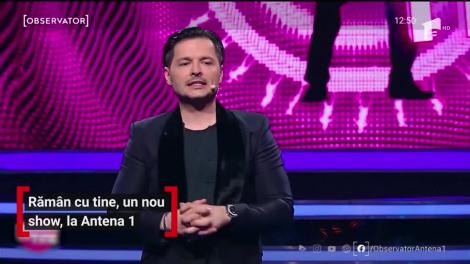 Un nou show la Antena 1! "Rămân cu tine", începe la ora 20.30