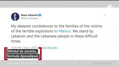 Mărturiile românilor captivi în infernul din Beirut: ”E nenorocire. Sunt oameni care plâng după ce cei pe care i-au piedut!” Atenție, imagini care vă pot afecta emoțional!