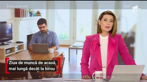 Studiu: Ziua de muncă de acasă, mai lungă decât la birou
