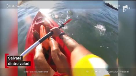 Tânără salvată de la înec, în dreptul plajei Monden din Constanţa
