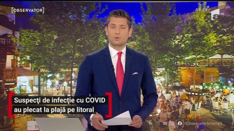 30 de suspecți de infecție cu COVID au plecat la plajă pe litoral!