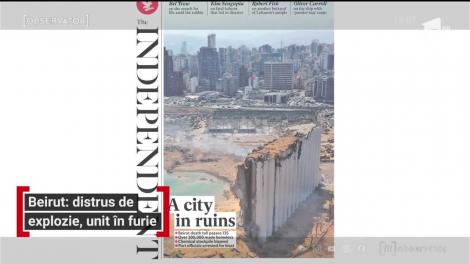 În Liban disperarea s-a transformat în furie. Oamenii cer pedepse maxime pentru vinovaţii pentru explozie