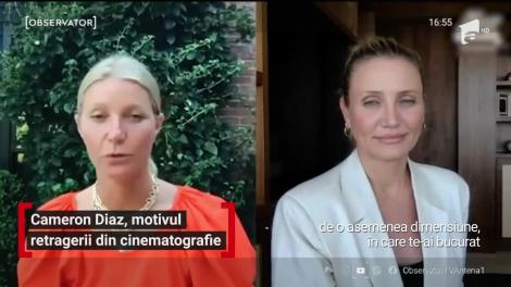 Cameron Diaz, motivul retragerii din cinematografie