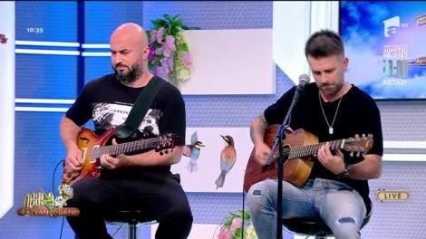 Moment emoționant la Neatza cu Răzvan și Dani! Florin Ristei îi face o dedicație muzicală lui Răzvan Simion: Piesa asta este doar pentru tine!