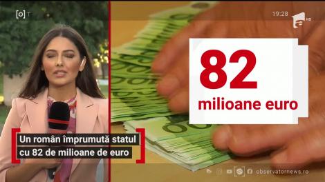 Un român împrumută statul cu 82 de milionae de euro