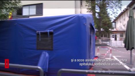 Scandal monstru la Spitalul Judeţean Ilfov. Momentul în care managerul jignește o asistentă în faţa tuturor colegilor: ”Trebuie călcată în picioare că ne bulversează!”