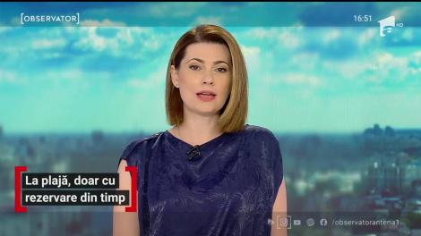 La plajă, doar cu rezervare din timp