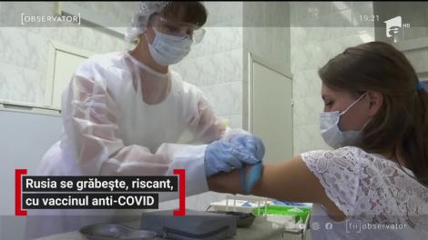 Rusia grăbeşte lupta cu pandemia şi promite că va avea un vaccin în câteva zile