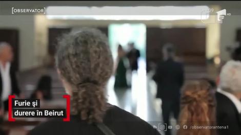 Furie şi durere la Beirut. Poliţia libaneză a folosit gaze lacrimogene
