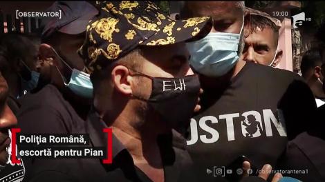 Poliția Română, escortă pentru Emi Pian