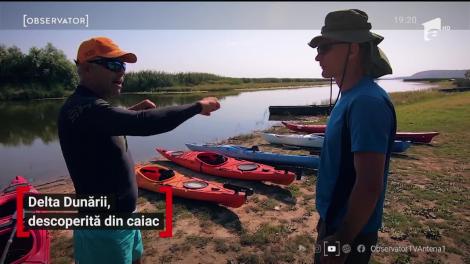 Delta Dunării, descoperită din caiac