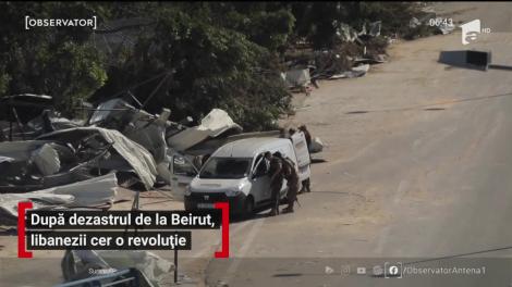 După dezastrul de la Beirut, libanezii cer o revoluție