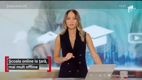 Școala online la țară, mai mult offline