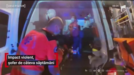 Impact violent cu mașina de dezinsecţie