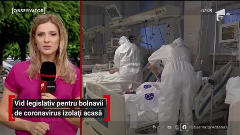 Vid legislativ pentru bolnavii de coronavirus izolați acasă