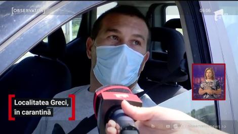 Satul Greci, în carantină