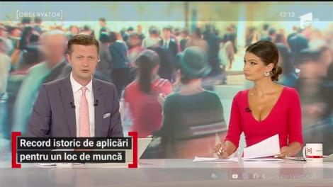 Record istoric de aplicări pentru un loc de muncă