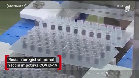 Rusia a înregistrat primul vaccin împotriva COVID-19