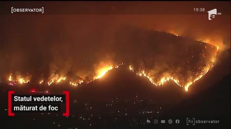 California, statul vedetelor, măturat de foc