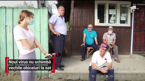 Noul virus nu schimbă vechile obiceiuri la sat