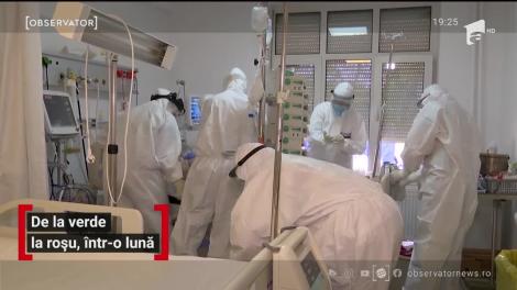 Explozie de cazuri noi în Timiş. Judeţul a rămas fără locuri la Terapie Intensivă