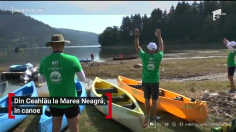 Din Ceahlău la Marea Neagră, în canoe