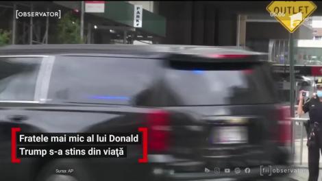 Fratele mai mic al lui Donald Trump s-a stins din viață