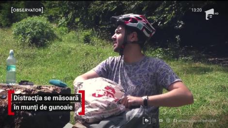 Turism și gunoaie pe Valea Prahovei