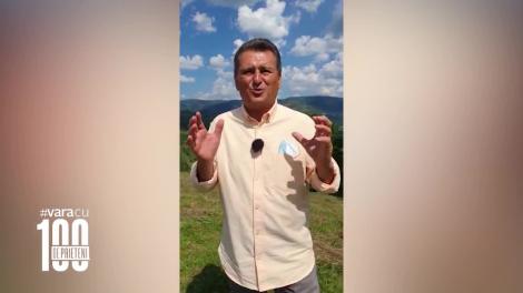 Nea Mărin a dezvăluit cum a ales să-și petreacă timpul liber, în „Vara cu 100 de prieteni”. „Am umblat prin țara mea superbă” – VIDEO