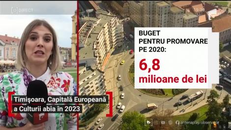 Timişoara ar putea pierde titlul de Capitală Europeană a Culturii în 2021