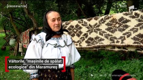 Vâltorile, „mașinile de spălat ecologice” din Maramureș