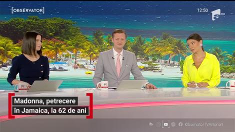 Madonna, petrecere în Jamaica, la 62 de ani