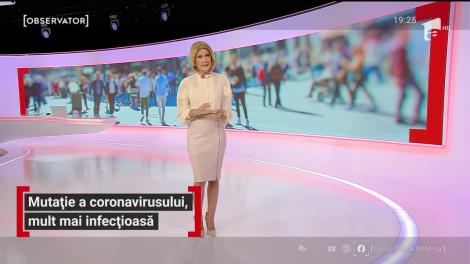 Mutație a coronavirusului, mult mai infecțioasă