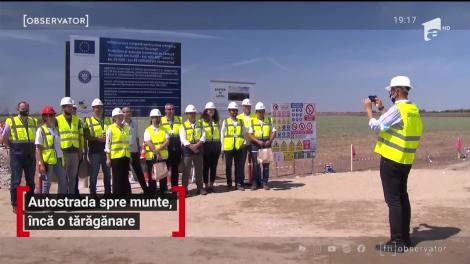 Autostrada spre munte, încă o tărăgănare