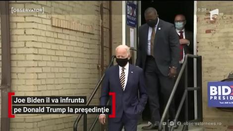 Joe Biden este, oficial, candidatul Partidului Democrat la alegerile prezidenţiale americane