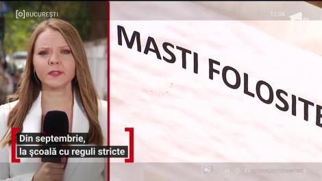 Care vor fi regulile la şcoală, după 14 septembrie