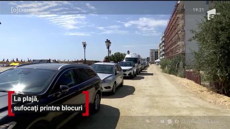 La plajă, sufocați printre blocuri. Năvodariul arată ca un deşert invadat de blocuri şi clădiri înghesuite