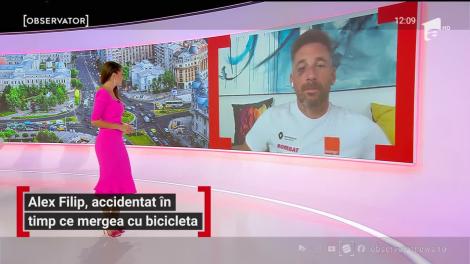 Pilotul Alex Filip, lovit intenționat de o mașină în timp ce pedala