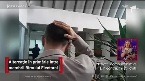 Altercație în primărie între membrii Biroului Electoral