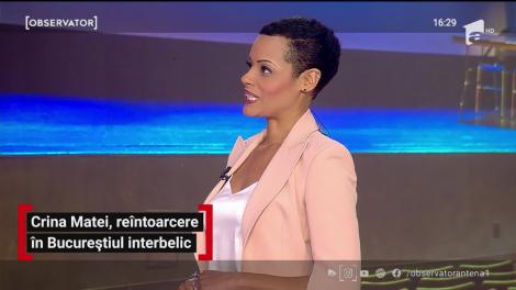 Crina Matei este "Femeia, eterna poveste"