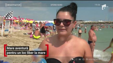 Au mers la plajă, în căutarea unui loc retras şi au nimerit tot în aglomeraţi