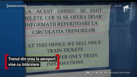 Trenul care să lege Gara de Nord de Otopeni are o nouă întârziere