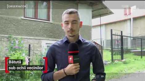 Incident şocant în Cluj! Un bărbat şi o femeie, soţ şi soţie, au tras în curtea lor o vecină şi au bătut-o