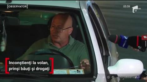 Razie de amploare în București! Zeci de șofer, prinși băuți și drogați