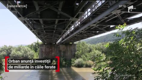 Ludovic Orban anunță investiții de miliarde  în infrastructura CFR